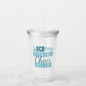 かわいく執拗な聖歌隊の無秩序 アクリルタンブラー (正面)