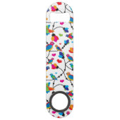 かわいく多彩なオウムの鳥 スピード栓抜き (裏面)