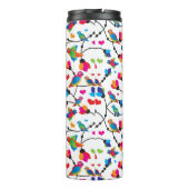 かわいく多彩なオウムの鳥 タンブラー (裏面)