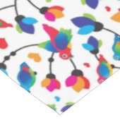 かわいく多彩なオウムの鳥 テーブルクロス (アングル)