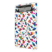 かわいく多彩なオウムの鳥 ミニクリップボード (アングル2)