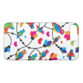 かわいく多彩なオウムの鳥 Case-Mate iPhoneケース (裏面(横))