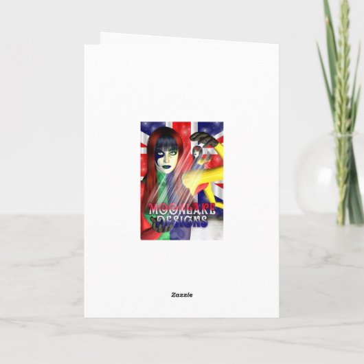 かわいく小さいかわいこちゃんの異父母姉妹のハッピーバースデー カード (裏面)