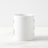 かわいく小さいウサギ コーヒーマグカップ (中央)