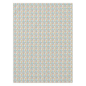 かわいく小さいキツネパターン テーブルクロス (正面)