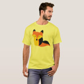 かわいく小さいキツネ Tシャツ (正面フル)