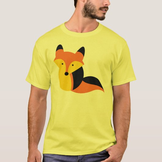 かわいく小さいキツネ Tシャツ (正面)