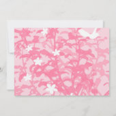 かわいく小さいナースの女の子の誕生日のパーティの招待状 招待状 (裏面)