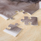 かわいく小さいパグ犬 ジグソーパズル (側面)