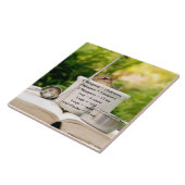 かわいく小さいパン屋のシマリスTrivet タイル (側面)