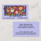 かわいく小さいベビーのカスタムな名刺 名刺 (正面/裏面)