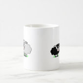 かわいく小さい厄介ものおよびBigGrayのヒツジ コーヒーマグカップ (中央)
