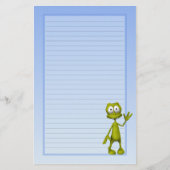 かわいく小さい外国の子供 便箋 (正面)