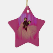 かわいく小さい子犬 セラミックオーナメント (右)