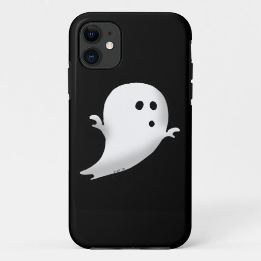 かわいく小さい幽霊 Case-Mate iPhoneケース (裏面)