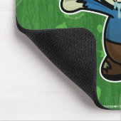 かわいく小さい漫画のゾンビ マウスパッド (コーナー)