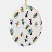 かわいく小さい虫の昆虫 セラミックオーナメント (右)