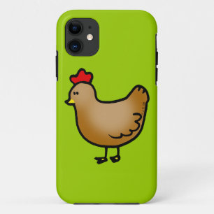 かわいく小さい雌鶏 iPhone 11 ケース