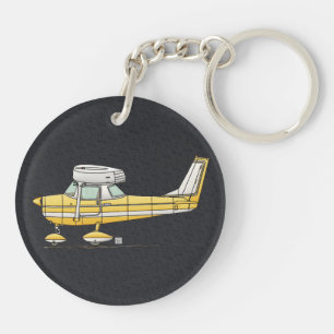 かわいく小さい飛行機 キーホルダー