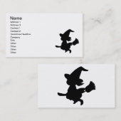 かわいく小さい魔法使い 名刺 (正面/裏面)