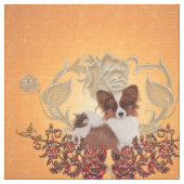 かわいく小さいpapillon ファブリック (クローズアップ)