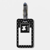 かわいく小さいWestie -西の高地テリア ラゲッジタグ (裏面縦)