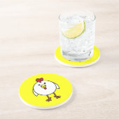 かわいく幸せな鶏 コースター (側面)