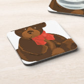 かわいく愛らしいテディー・ベア コースター (左側)