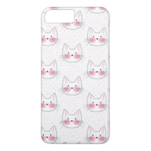 かわいく日本のなかわいいの子猫猫 iPhone 8 PLUS/7 PLUSケース