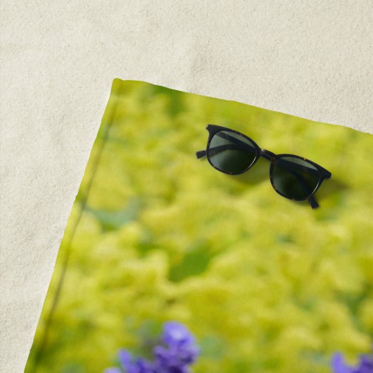 かわいく柔らかいショウガのベビー猫の子ネコの花- ビーチタオル (インサイチュ)