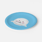 かわいく柔らかい子どものアシカ ペーパープレート (アングル)