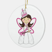 かわいく王室のなプリンセスのオーナメント セラミックオーナメント (左)