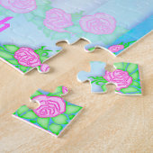 かわいく王室のなプリンセスの城のカスタマイズ可能なパズル ジグソーパズル (側面)