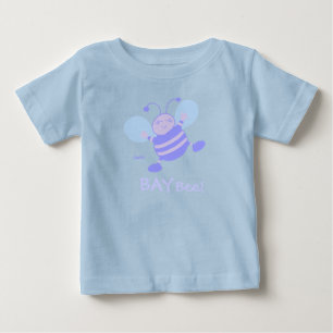 かわいく甘いベビーの蜂のユニセックスな衣類 ベビーTシャツ