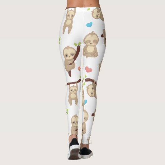 かわいく眠い怠惰 レギンス (裏面)