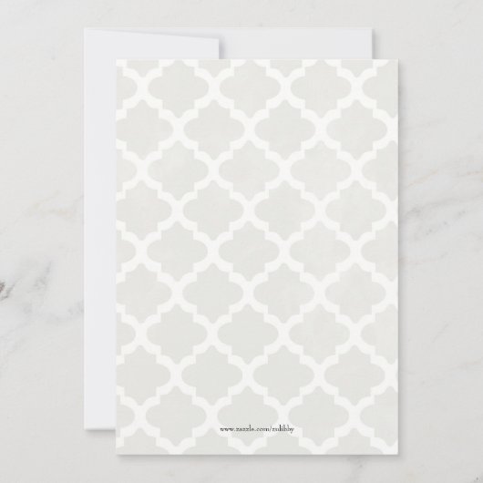 かわいく粋で赤く及び黒いコルセットのランジェリーの招待状 招待状 (裏面)