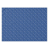 かわいく航海のな波パターン テーブルクロス (正面(横))