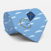 かわいく青い凧のタイ ネクタイ (ロール)