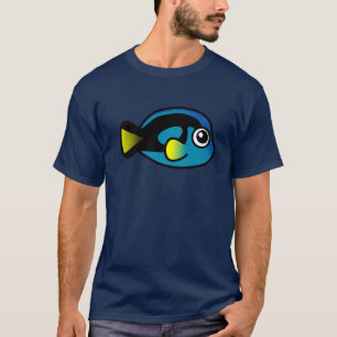 かわいく青い独特の味 Tシャツ