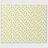 かわいく面白いトウモロコシの表現パターン ラッピングペーパー (フラット)