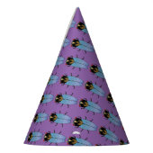 かわいく黒い蝉 パーティーハット (左)