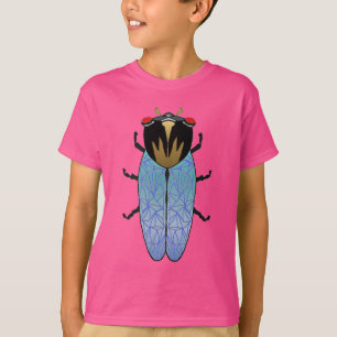 かわいく黒い蝉 Tシャツ