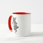 かわいく、おもしろいなフレンチ・ブルドッグのマグ マグカップ (正面左)