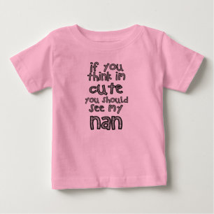 かわいく、おもしろいな子供のTシャツ ベビーTシャツ