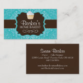 かわいく、お洒落なベーカリーの名刺 名刺 (正面/裏面)