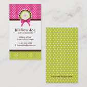 かわいく、お洒落な名刺 名刺 (正面/裏面)