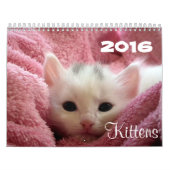 かわいく~はカレンダー行きます子ネコ2016の行きます カレンダー (カバー)