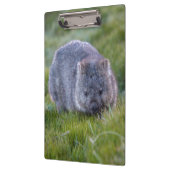 かわいく、愛らしいWombatタスマニアオーストラリア クリップボード (左)