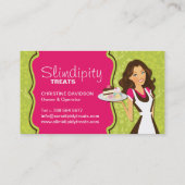 かわいく、明るくお洒落なベーカリーの名刺 名刺 (裏面)