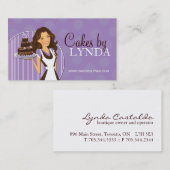 かわいく、甘いベーカリーの名刺 名刺 (正面/裏面)